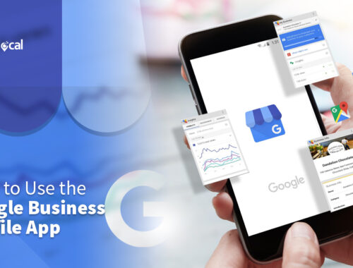 google business profile page