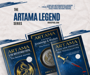 Dive into the captivating Artama Legend Series by Bruce Paul! Explore epic tales and richly imaginative worlds in this thrilling trilogy. Start your adventure at BrucePaul.com! Perfect for fans of fantasy and unforgettable journeys!